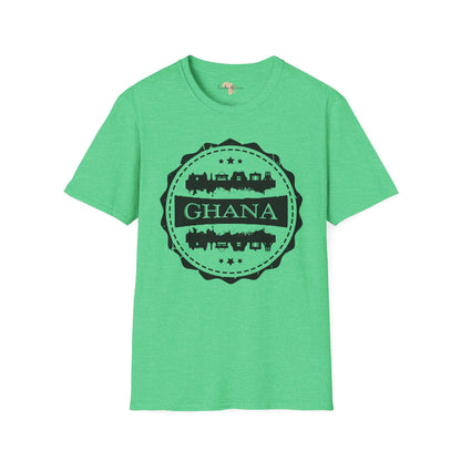 Ghana Stamp unisex tee