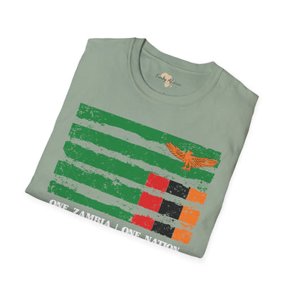 Zambia strip unisex softstyle tee