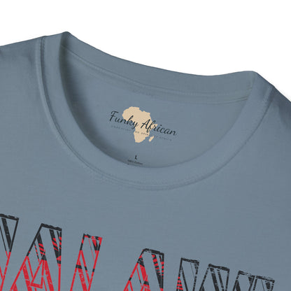 Malawi text unisex softstyle tee