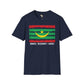 Mauritania strip unisex softstyle tee Funky African