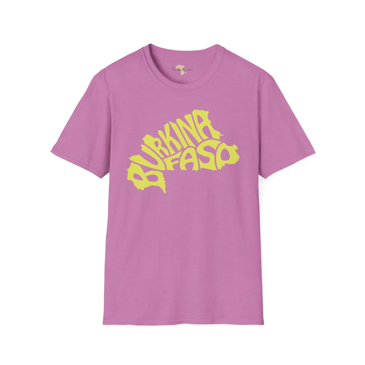 Burkina Faso cut unisex softstyle tee Funky African