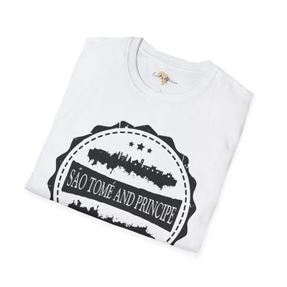 São Tomé and Príncipe Stamp unisex tee