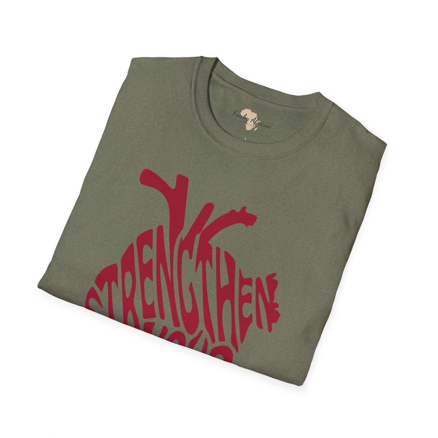 Strengthen your heart unisex softstyle tee