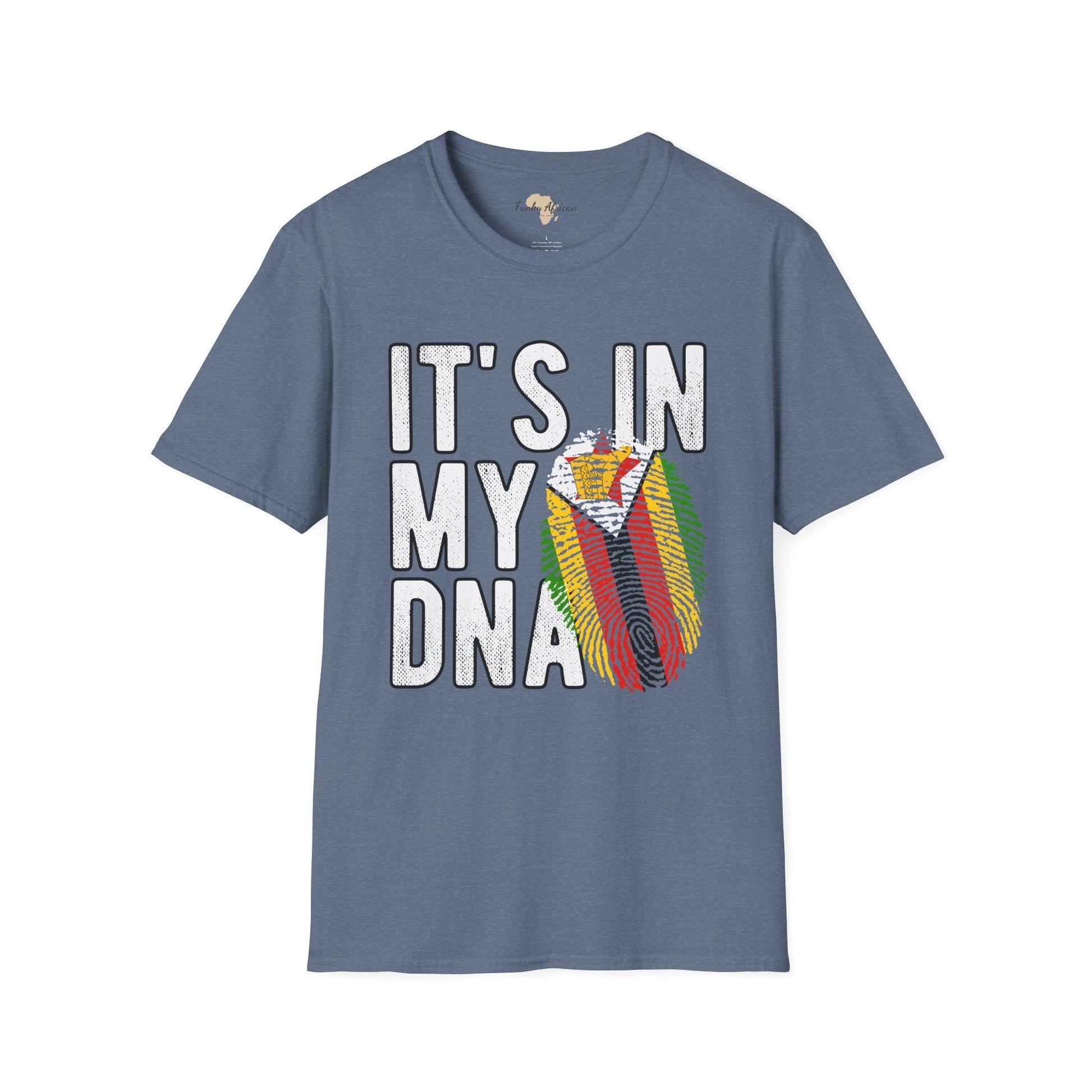 it's in my DNA unisex tee - Zimbabwe Funky African