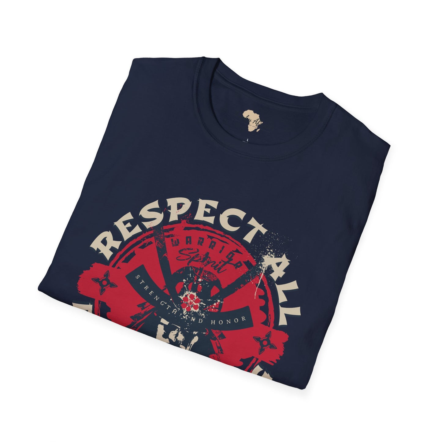 Respect all unisex softstyle tee