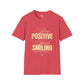 Stay positive unisex softstyle tee Funky African