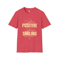 Stay positive unisex softstyle tee Funky African