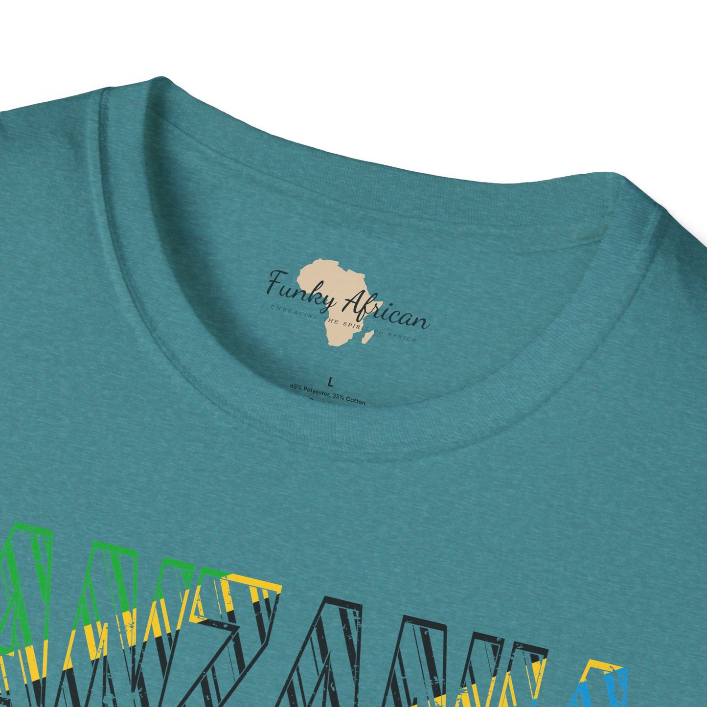 Tanzania text unisex softstyle tee