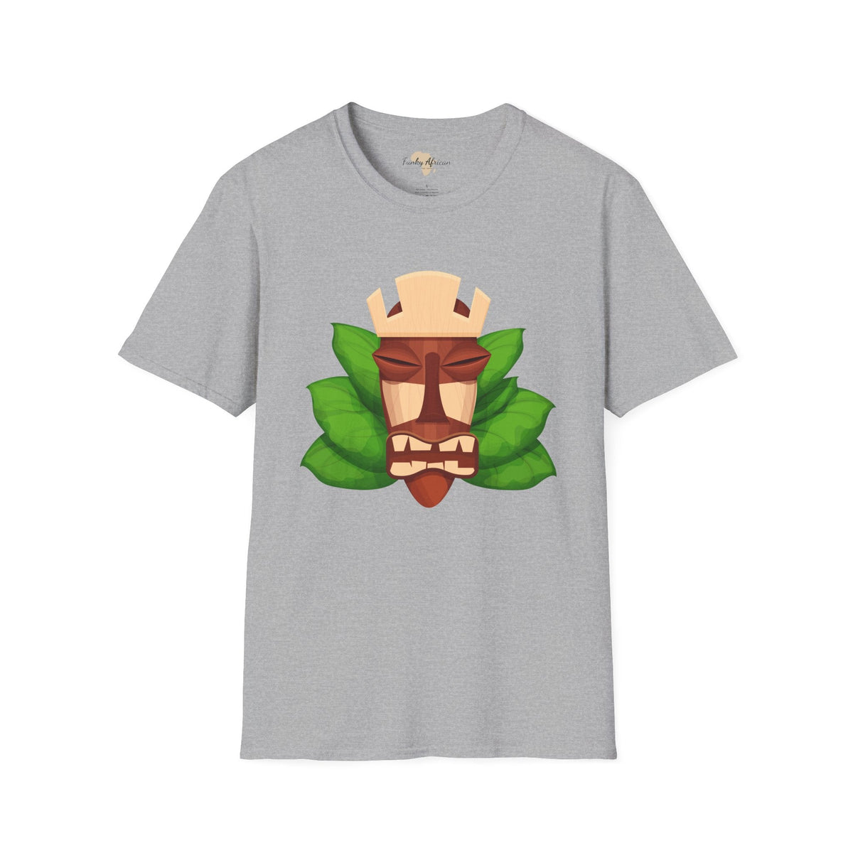 Aborigine unisex softstyle tee Funky African