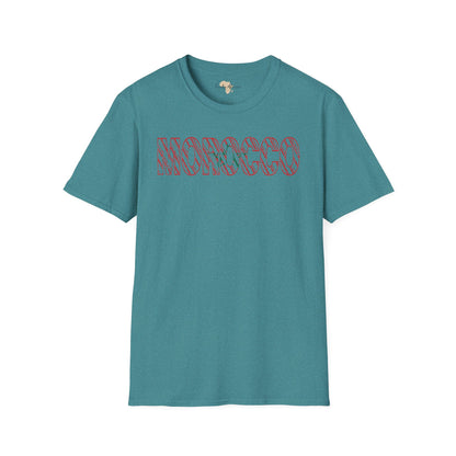 Morocco text unisex softstyle tee