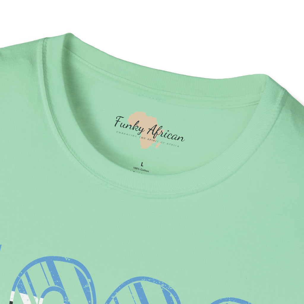 Botswana year unisex softstyle tee Funky African