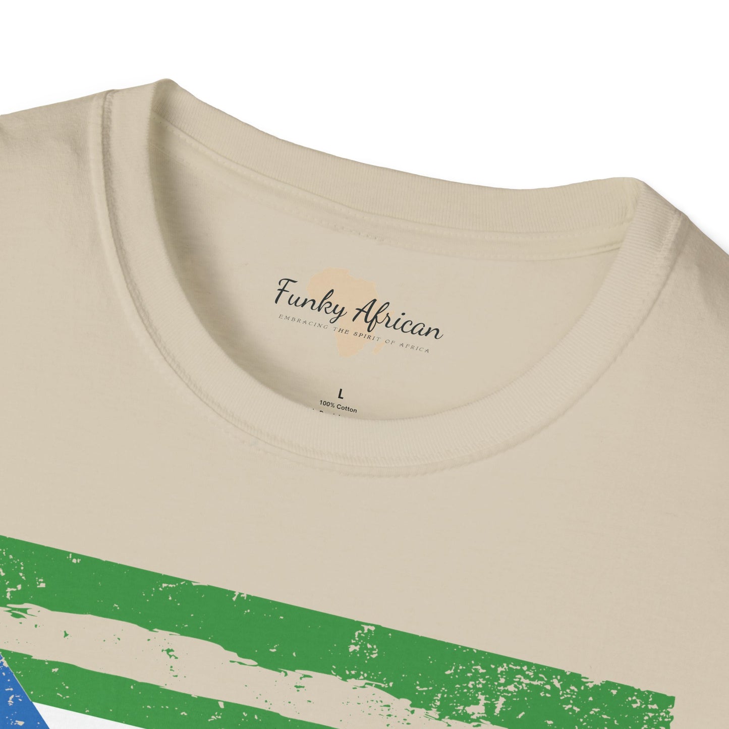 Equatorial Guinea strip unisex softstyle tee