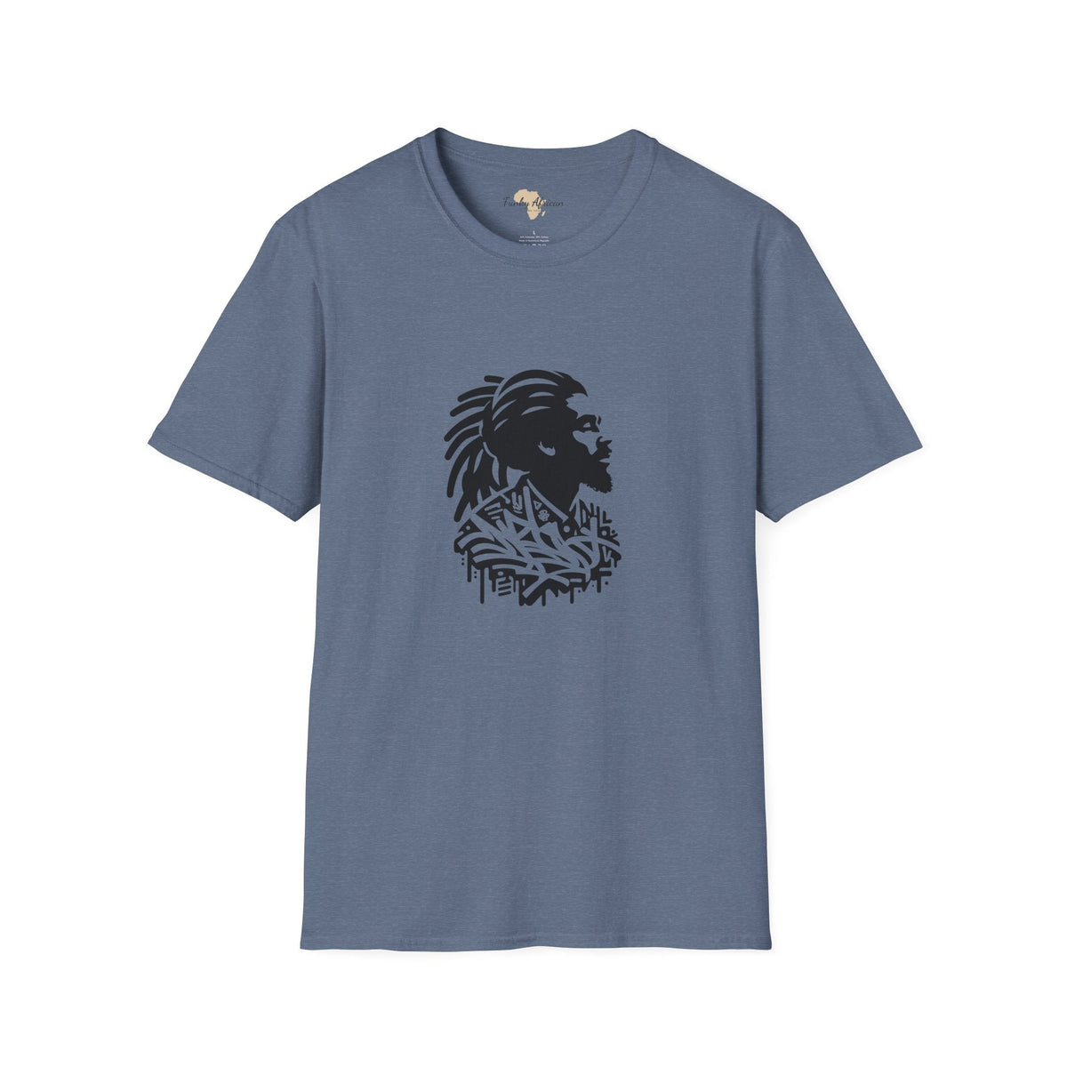 Funky graffiti unisex softstyle tee Funky African