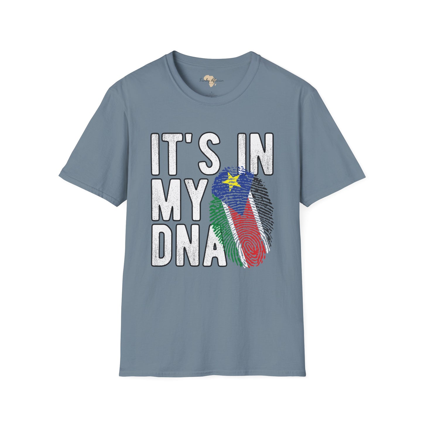 it's in my DNA unisex tee - South Sudan