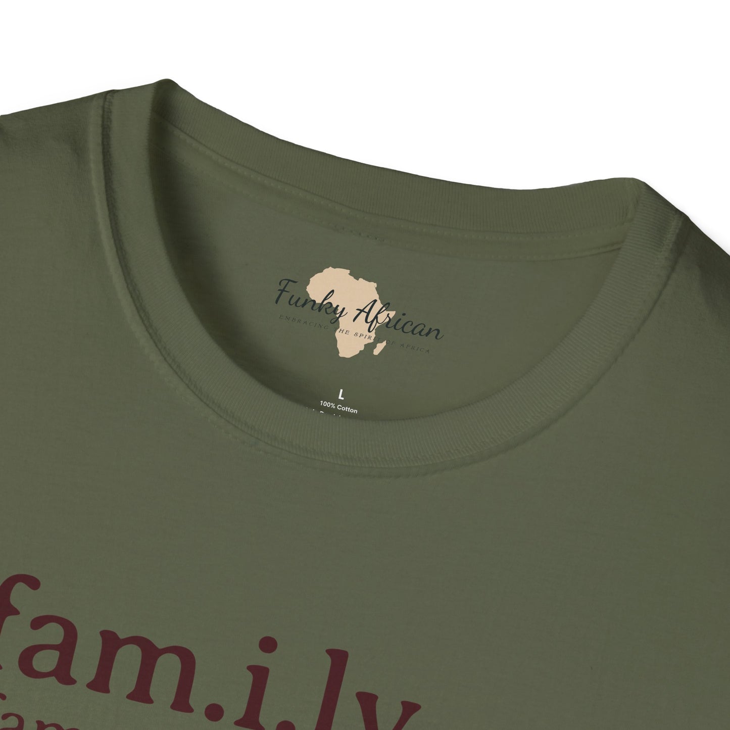 Family unisex softstyle tee