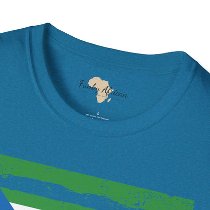 Equatorial Guinea strip unisex softstyle tee