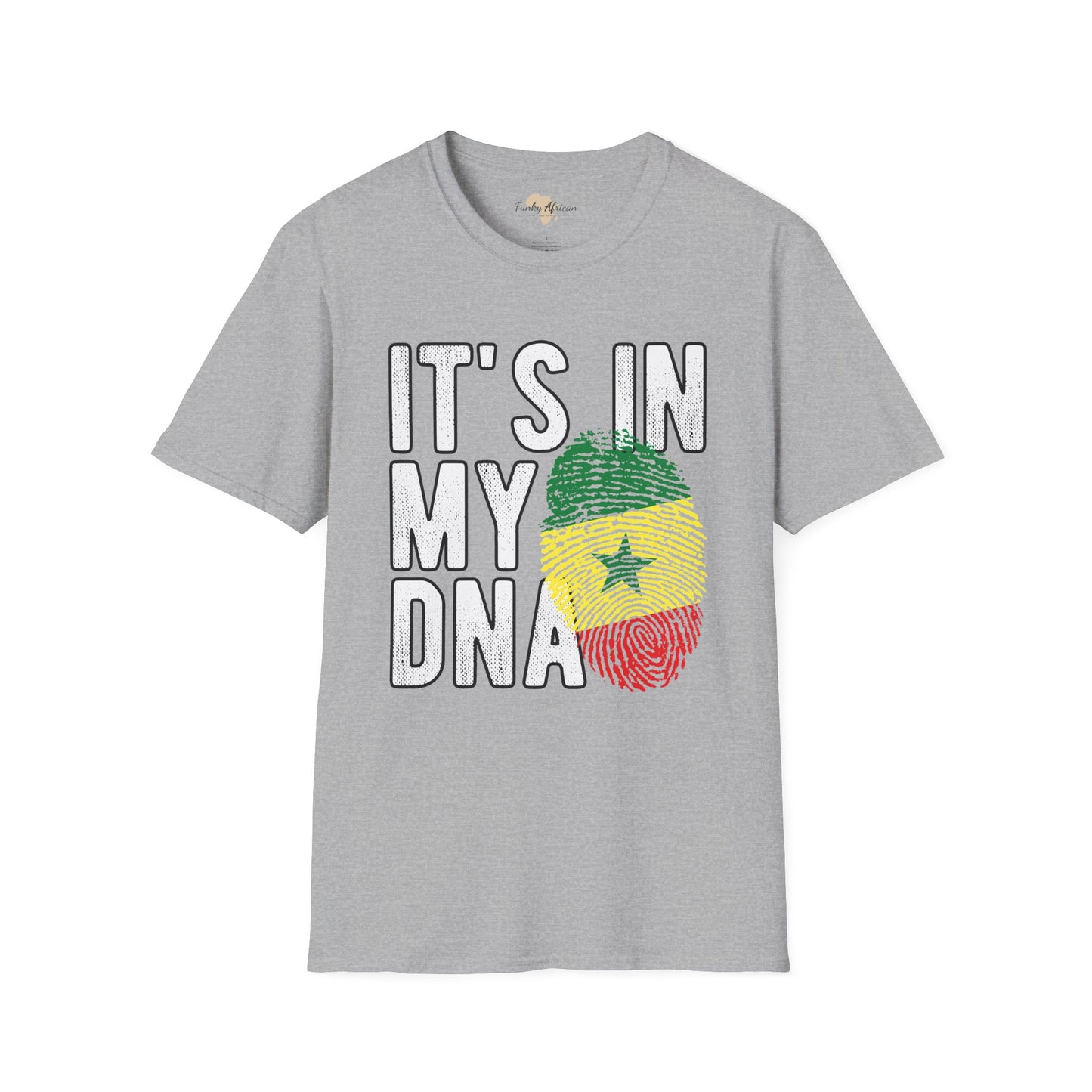 it's in my DNA unisex tee - Senegal