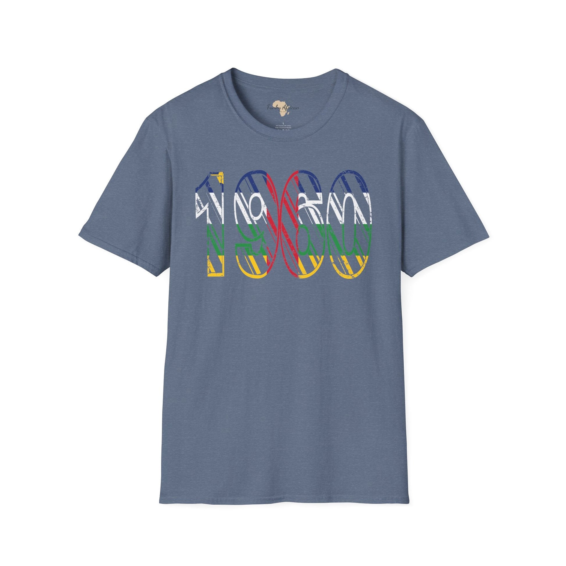 Central African Republic year unisex softstyle tee Funky African