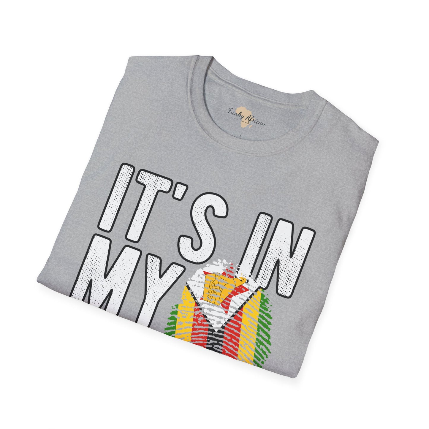 it's in my DNA unisex tee - Zimbabwe