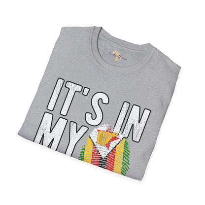 it's in my DNA unisex tee - Zimbabwe