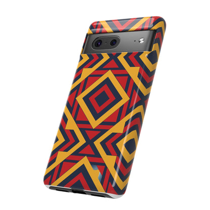 African Print Google Pixel Tough Cases