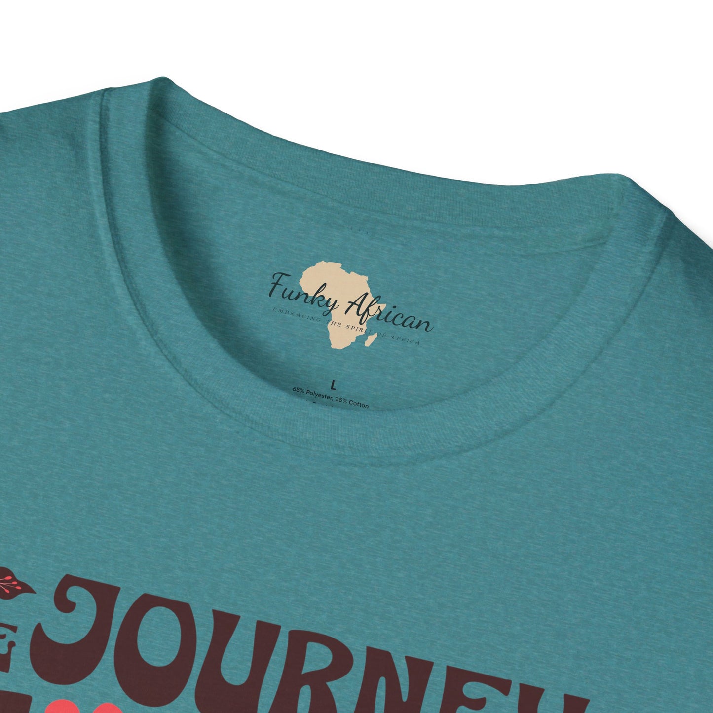 Embrace the journey unisex softstyle tee