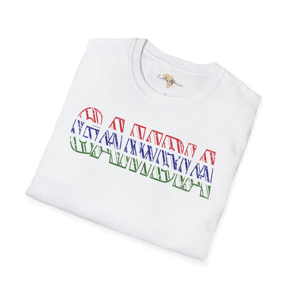 Gambia text unisex softstyle tee