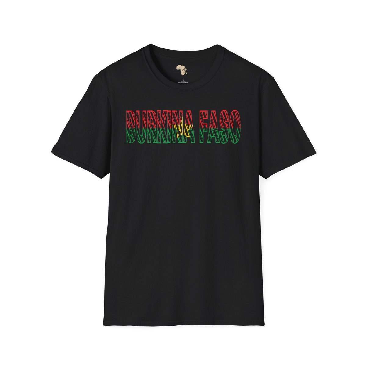 Burkina Faso text unisex softstyle tee Funky African