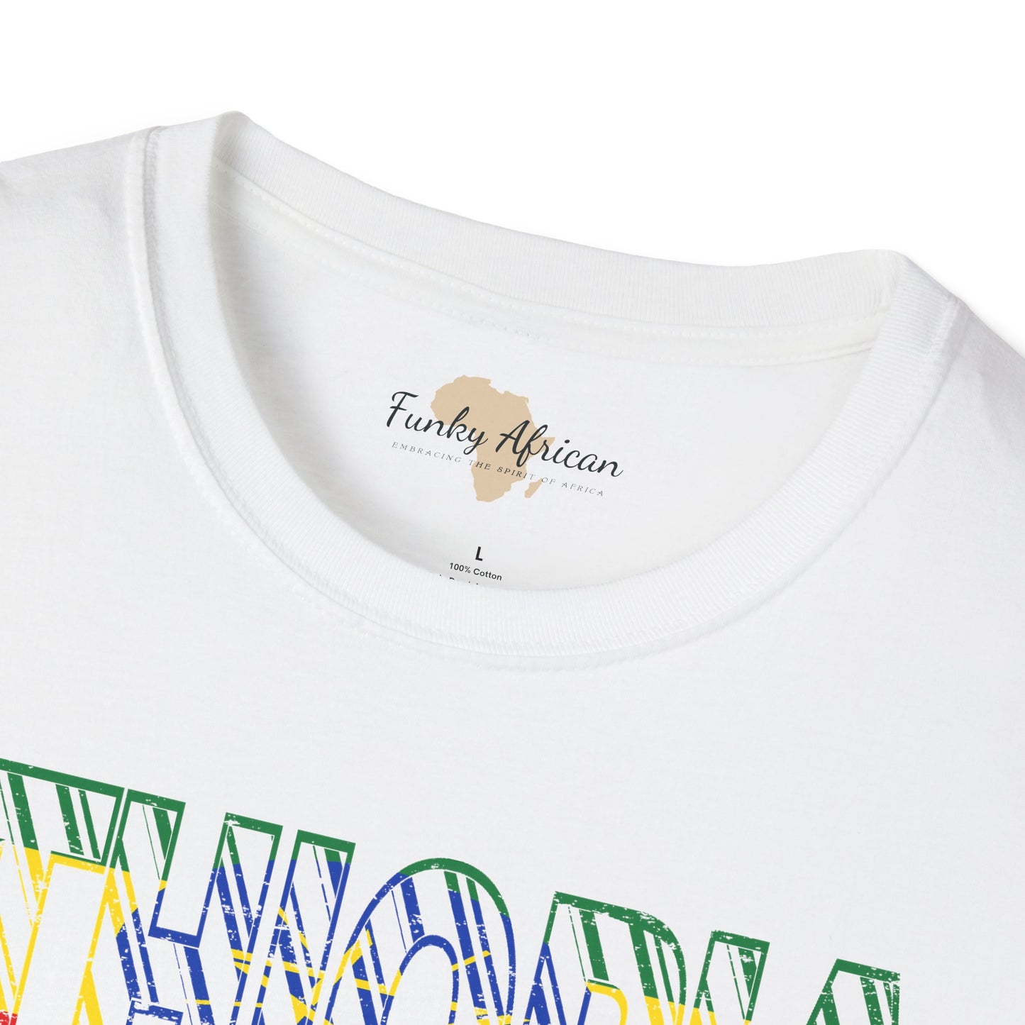 Ethiopia text unisex softstyle tee