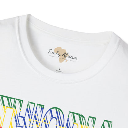 Ethiopia text unisex softstyle tee