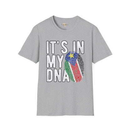it's in my DNA unisex tee - South Sudan