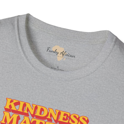 Kindness matter unisex softstyle tee