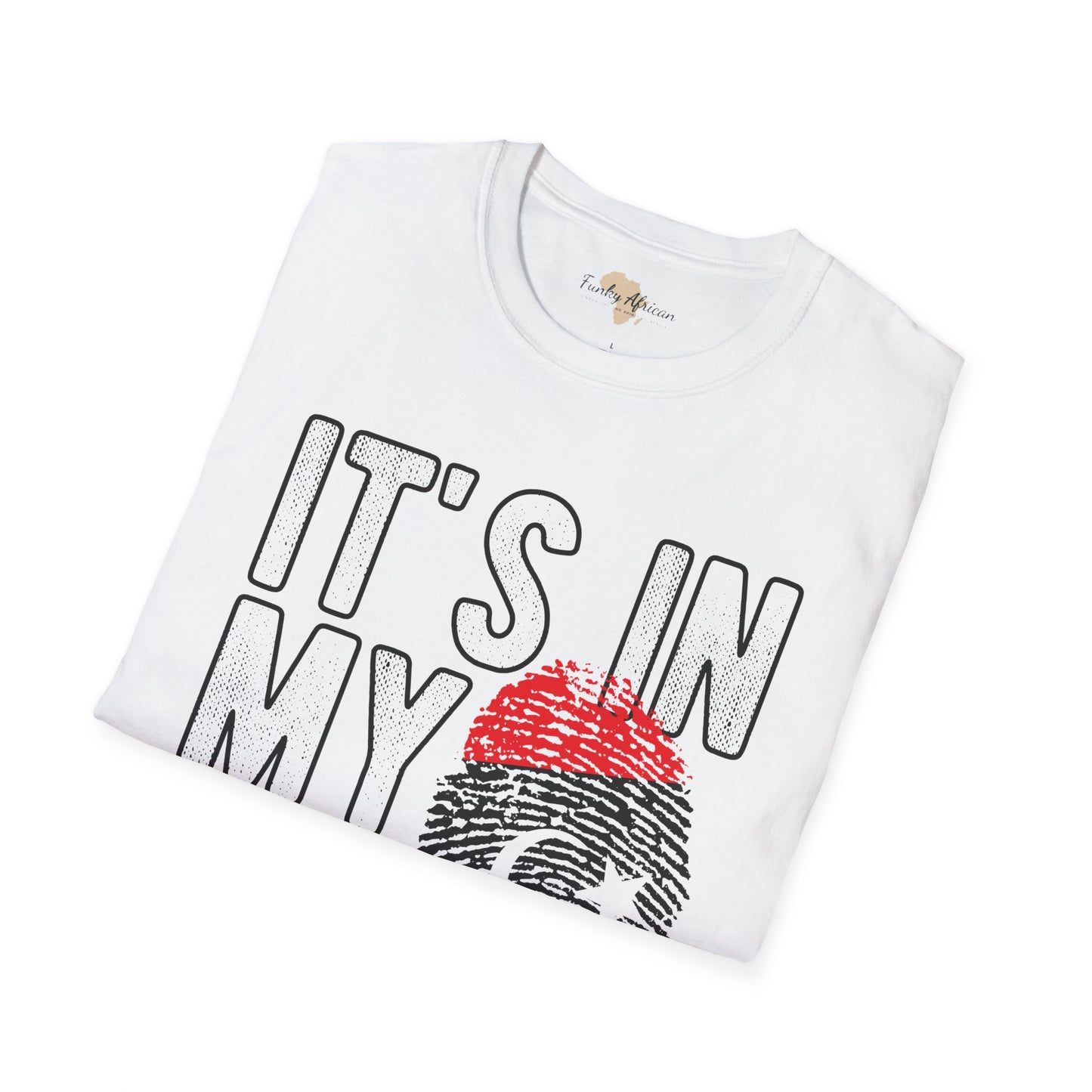 it's in my DNA unisex tee - Libya