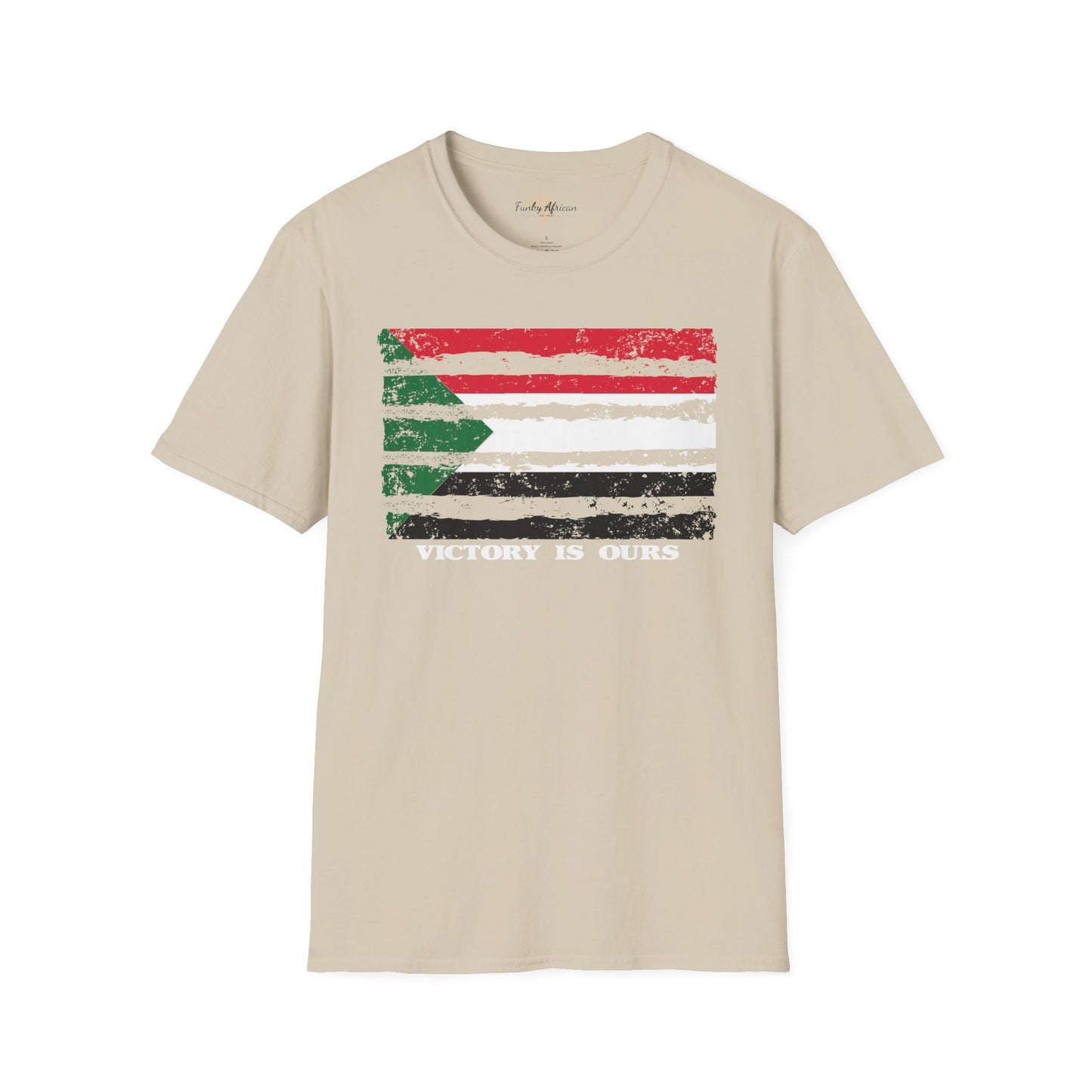 Sudan strip unisex softstyle tee