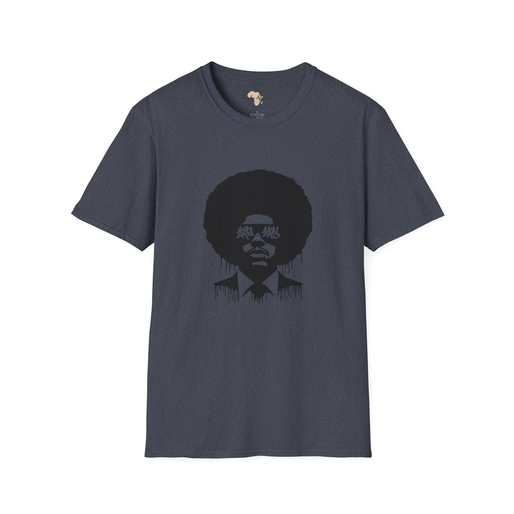 Afro graffiti unisex softstyle tee Funky African