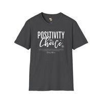 Positivity is a choice unisex softstyle tee Funky African