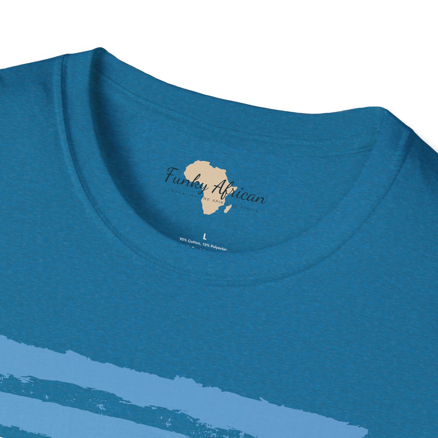 Botswana strip unisex softstyle tee