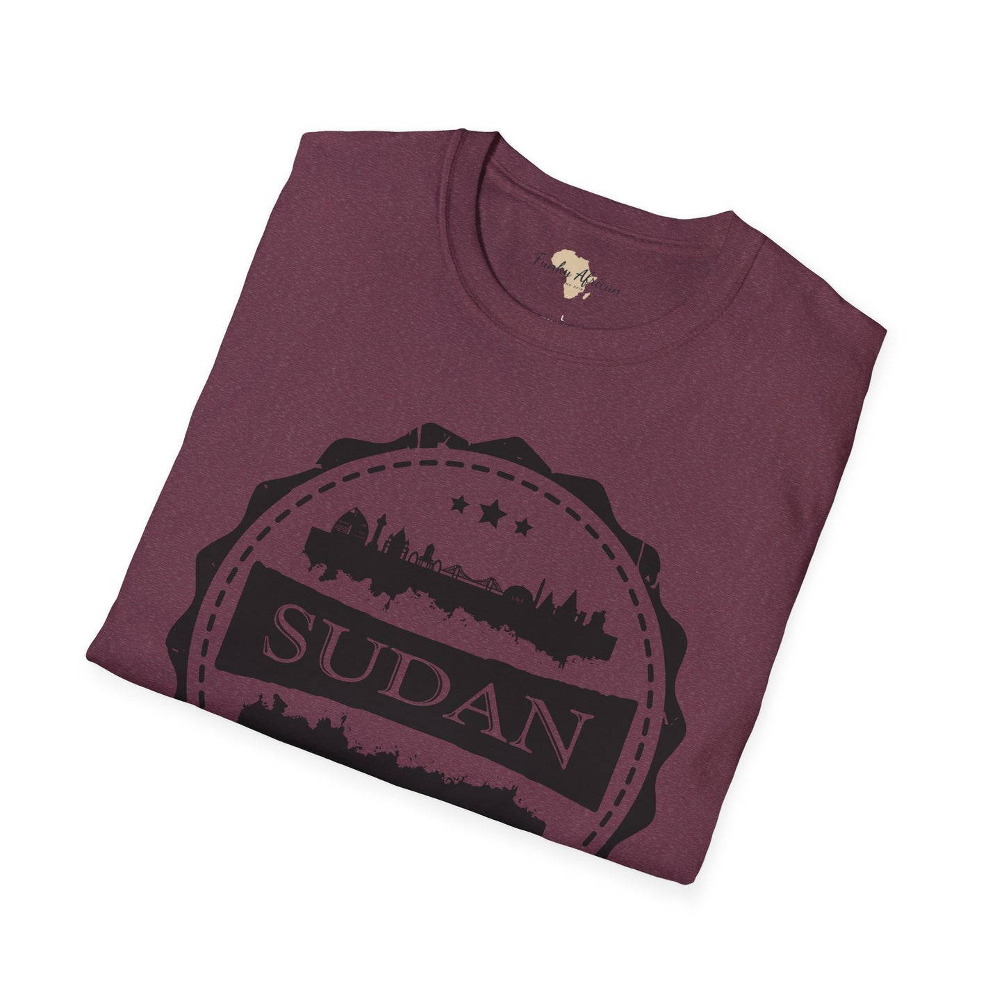 Sudan Stamp unisex tee