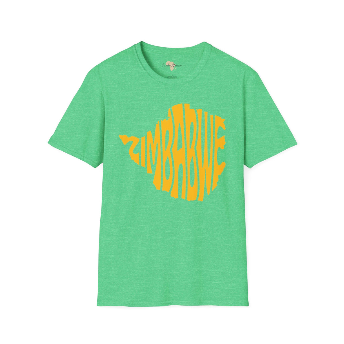 Zimbabwe cut unisex softstyle tee Funky African