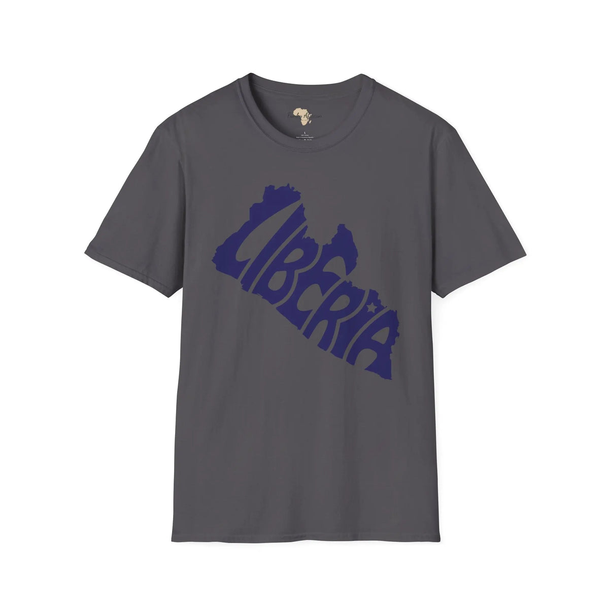 Liberia cut unisex softstyle tee Funky African