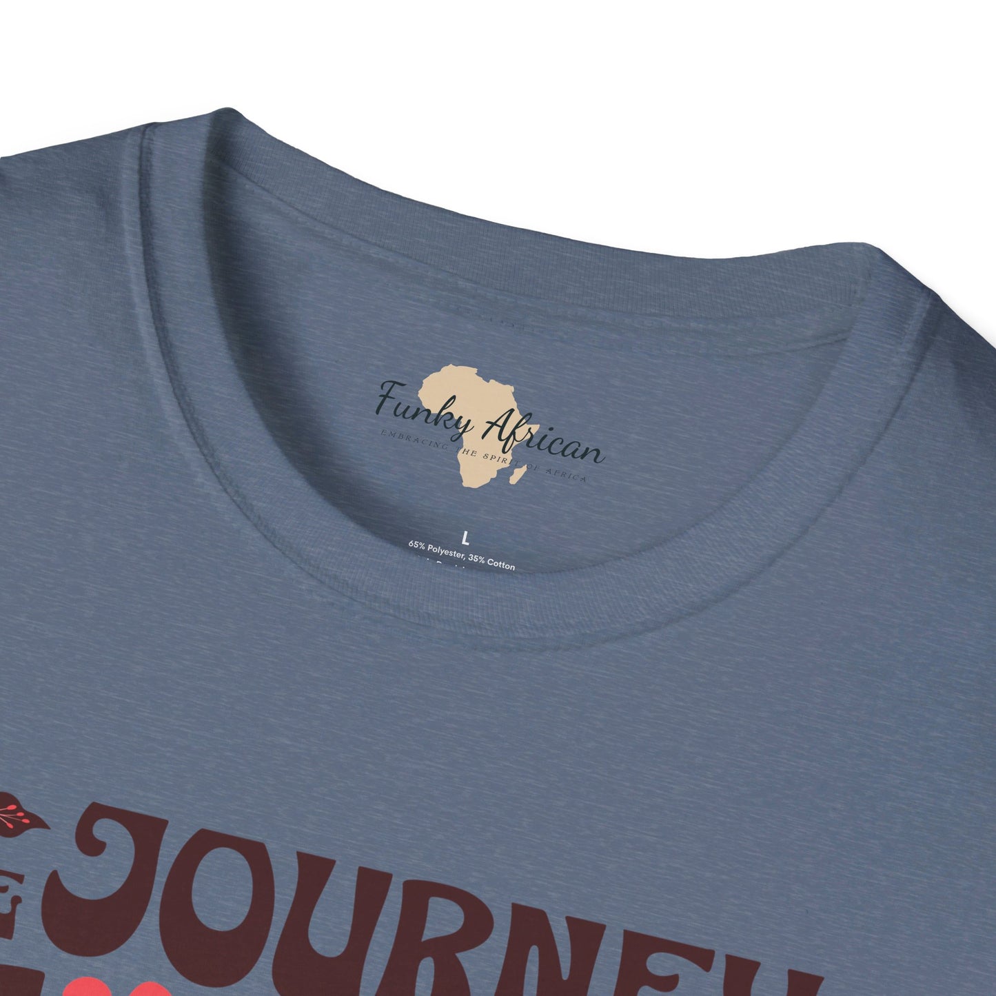 Embrace the journey unisex softstyle tee