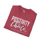 Positivity is a choice unisex softstyle tee Funky African