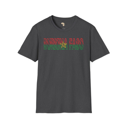 Burkina Faso text unisex softstyle tee