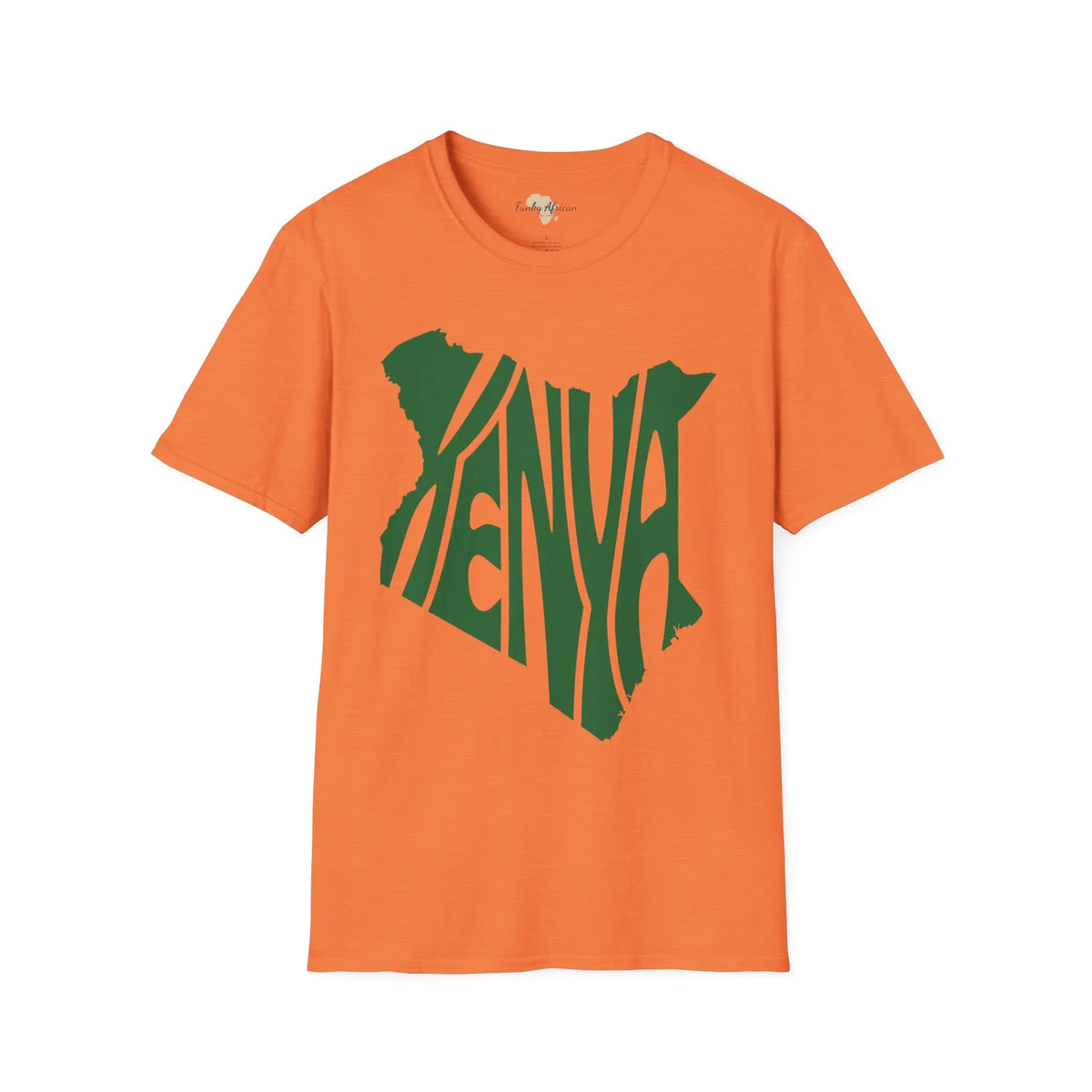 Kenya cut unisex softstyle tee Funky African