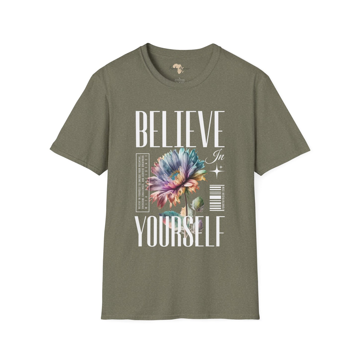 Believe in yourself unisex softstyle tee