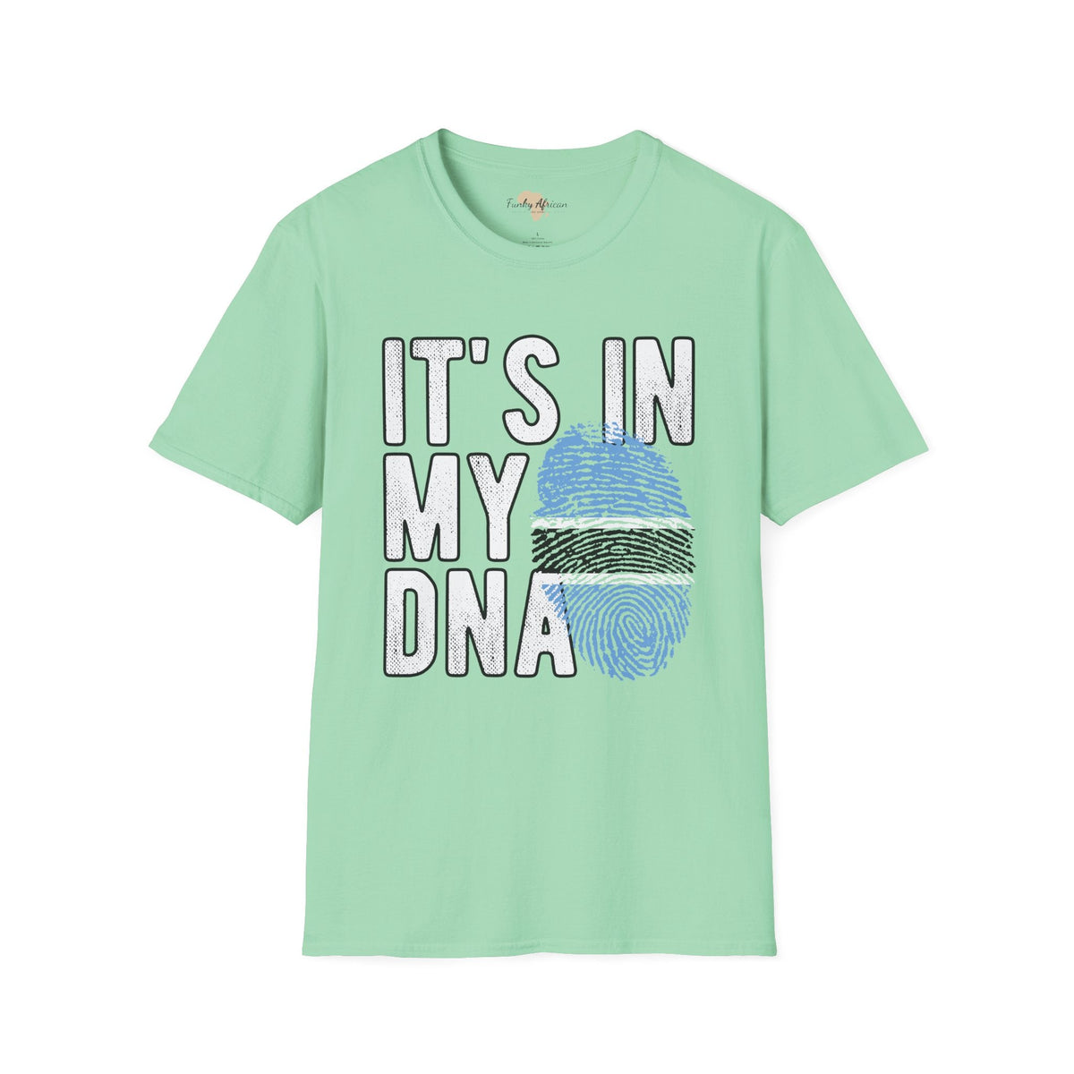 it's in my DNA unisex tee - Botswana Funky African