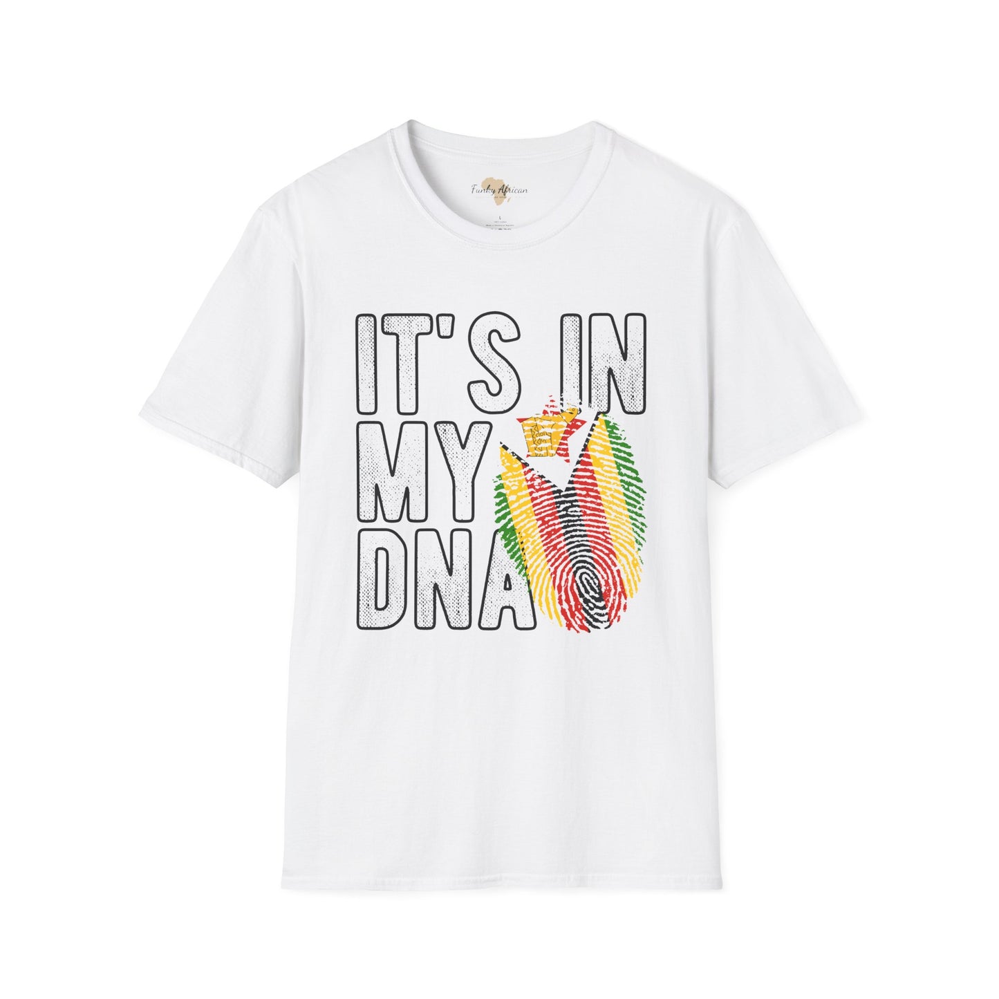 it's in my DNA unisex tee - Zimbabwe