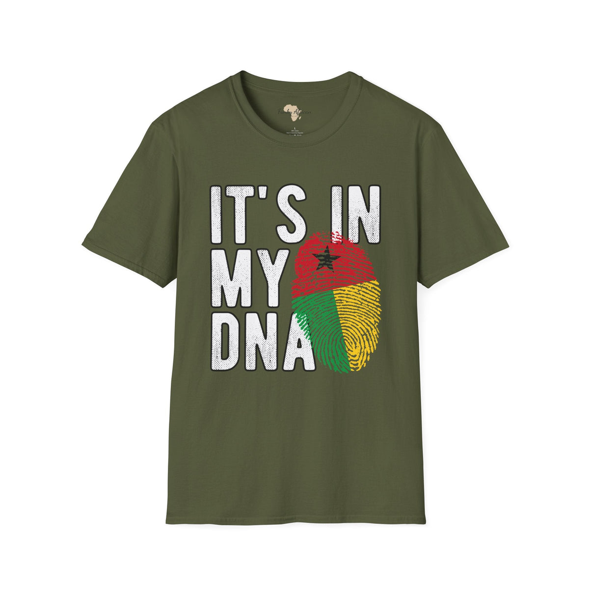 it's in my DNA unisex tee - Guinea-Bissau Funky African