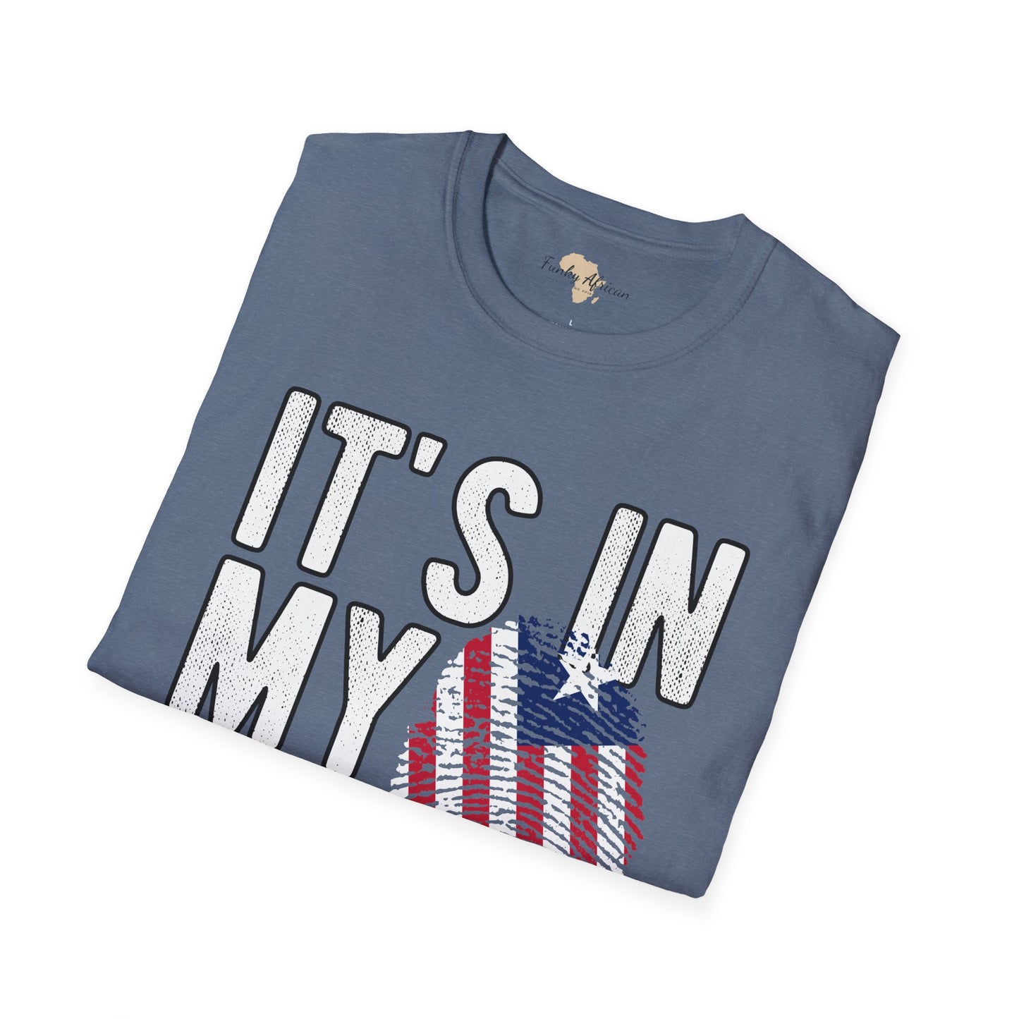 it's in my DNA unisex tee - Liberia