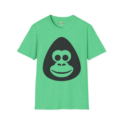 monkey graffiti unisex softstyle tee